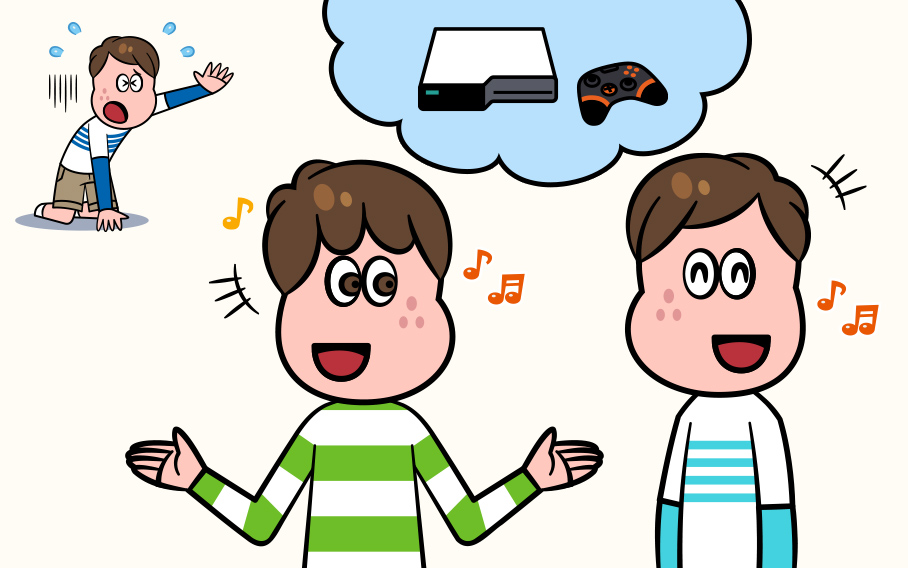 ゲームをさせないことで、子どもは仲間内に入りにくくなることも