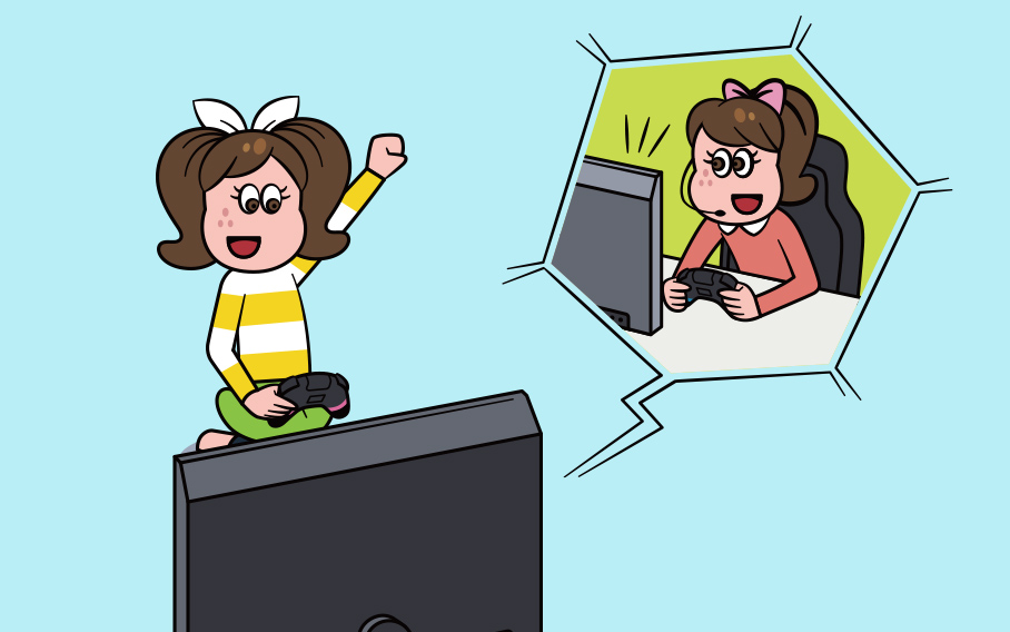 ゲームならではのコミュニケーションもある